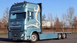 شاحنة مقفلة DAF XF 460 FAR 6X2 AGRI FOURAGE STRO MASCHINEN MACHINE