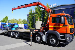 شاحنة نقل السيارات MAN TGS 35.360 E5 EEV 8×2 / HDS HIAB XS 166 HIDUO / Tow truck