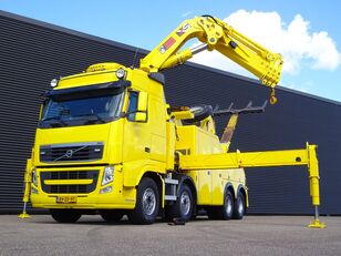 شاحنة نقل السيارات Volvo FH 520 / ABSCHLEPP / RECOVERY / TOWTRUCK / 8x4 / CRANE