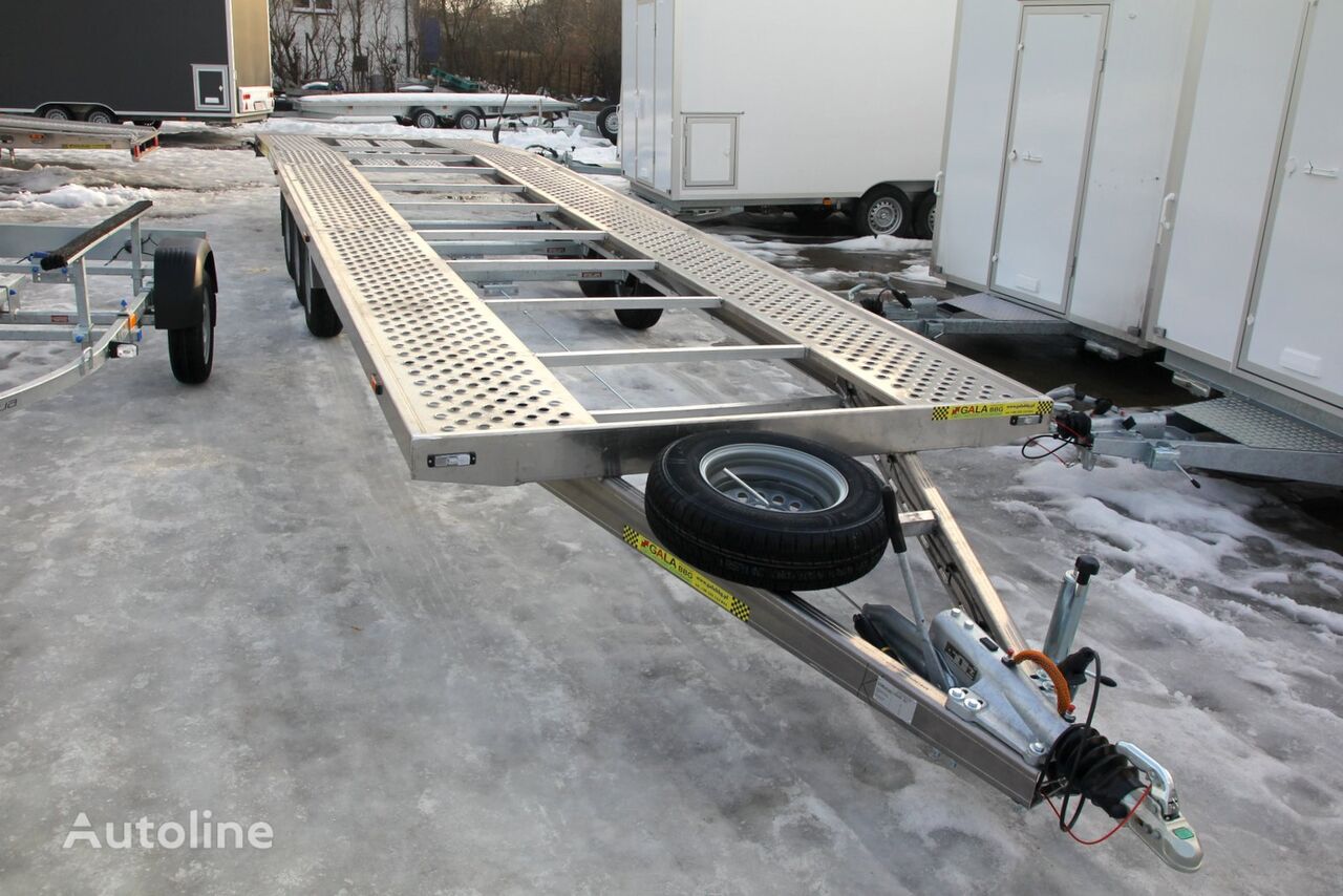 جديد العربات المقطورة شاحنة نقل السيارات Kubix GALA trailer alu 850x215, 3500kg