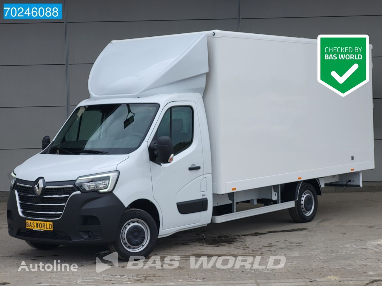 جديدة شاحنة مقفلة < 3.5طن Renault Master 165PK Bakwagen XXL 10 Euro Pallets Achterdeuren Airco Cru