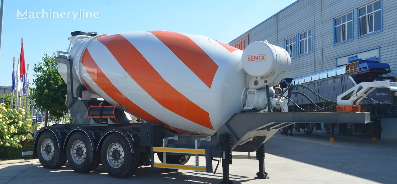 جديدة خلاطة الخرسانة Semix Semi Trailer Concrete Mixer