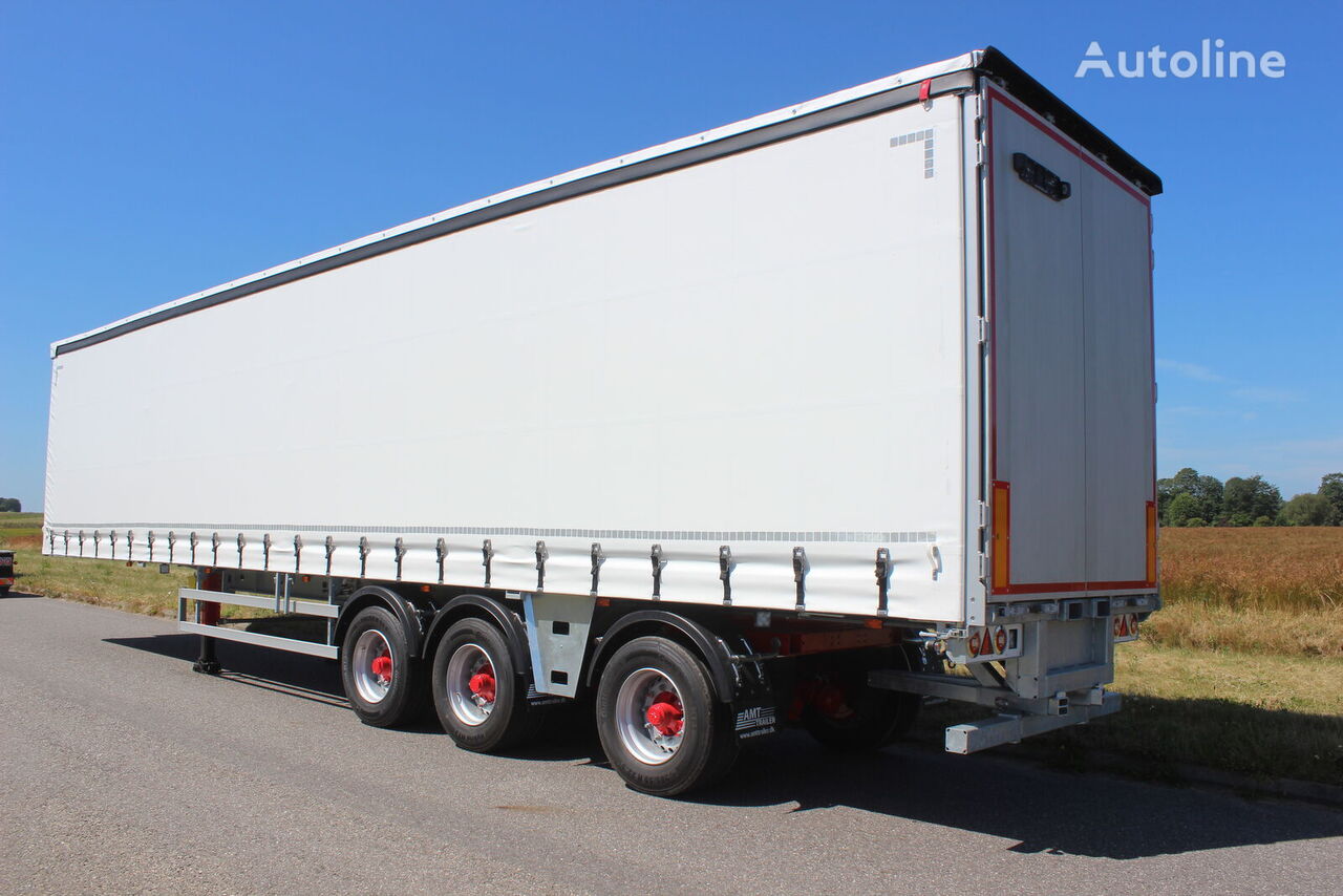 جديد نصف مقطورة ستائر منزلقة AMT Trailer CI310 3 akslet Gardintrailer m. Tridec og truckbeslag