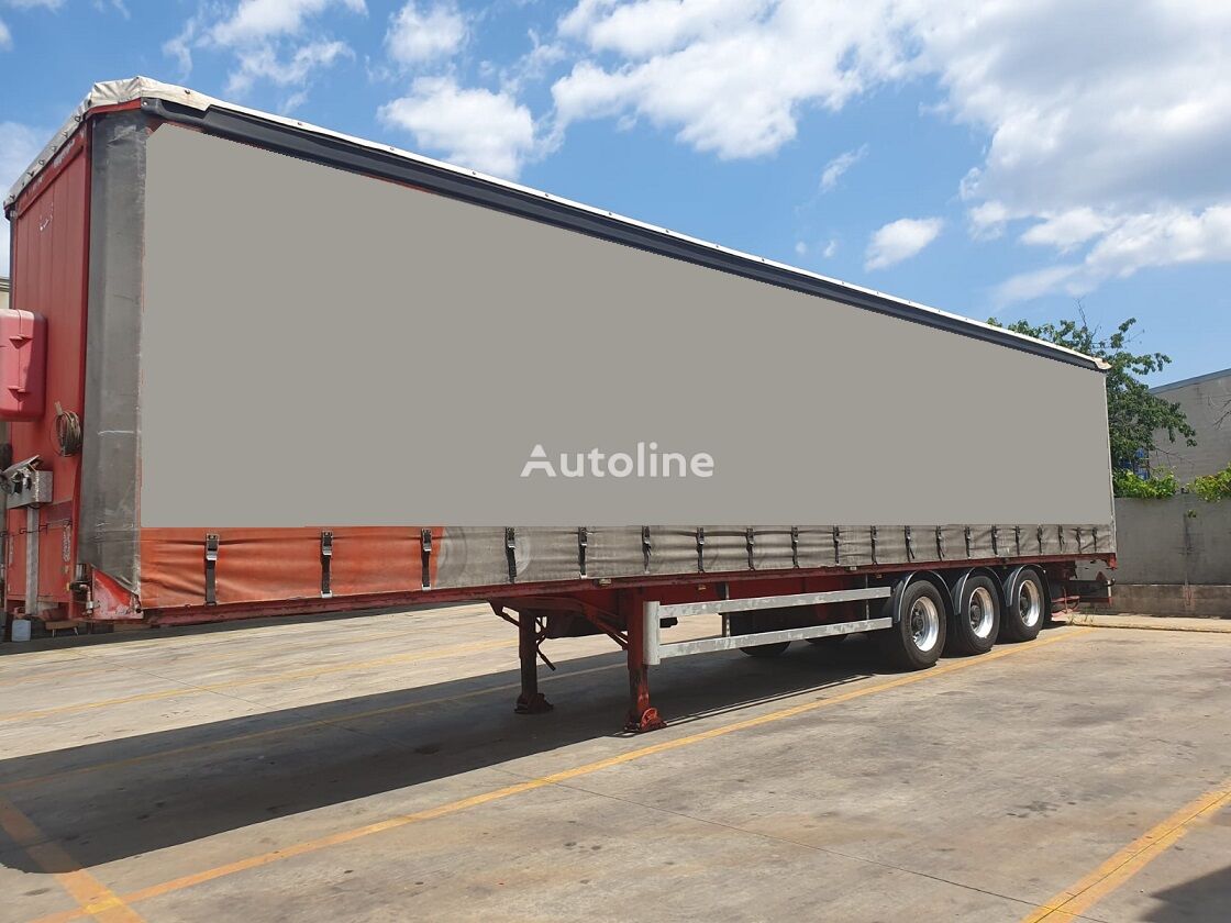 نصف مقطورة ستائر منزلقة Fruehauf T34C