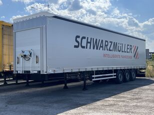 جديد نصف مقطورة ستائر منزلقة Schwarzmüller Power Line, 5554kg, SAF axle lift, Goodyear