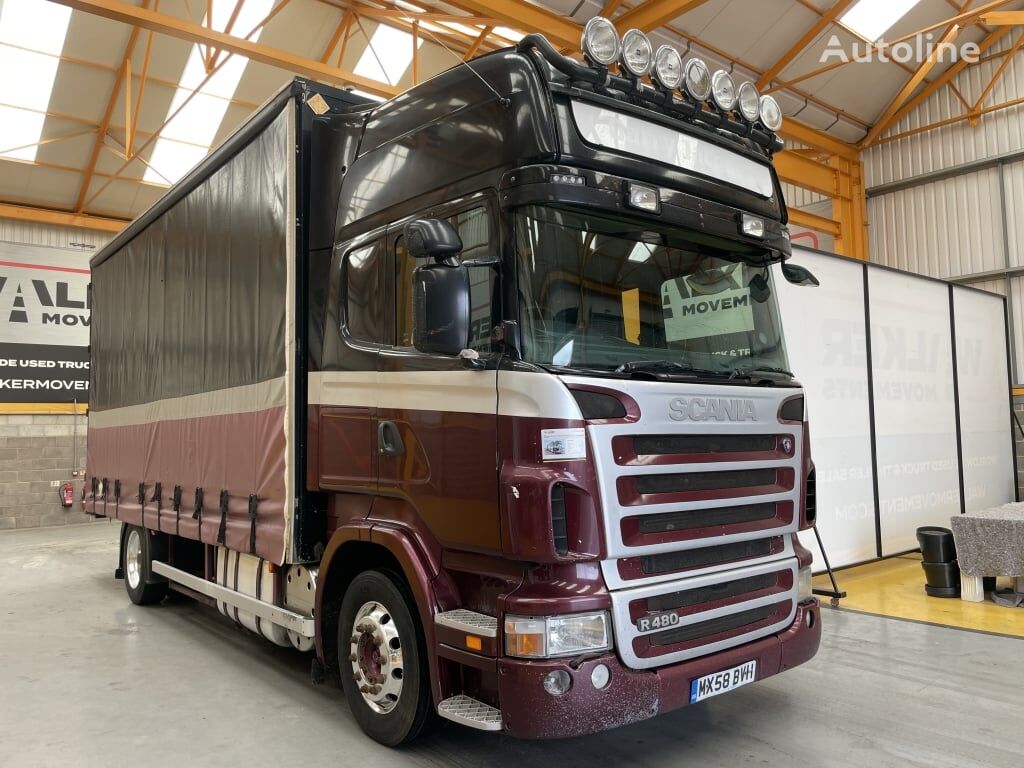 شاحنة ذات أغطية جانبية Scania R480