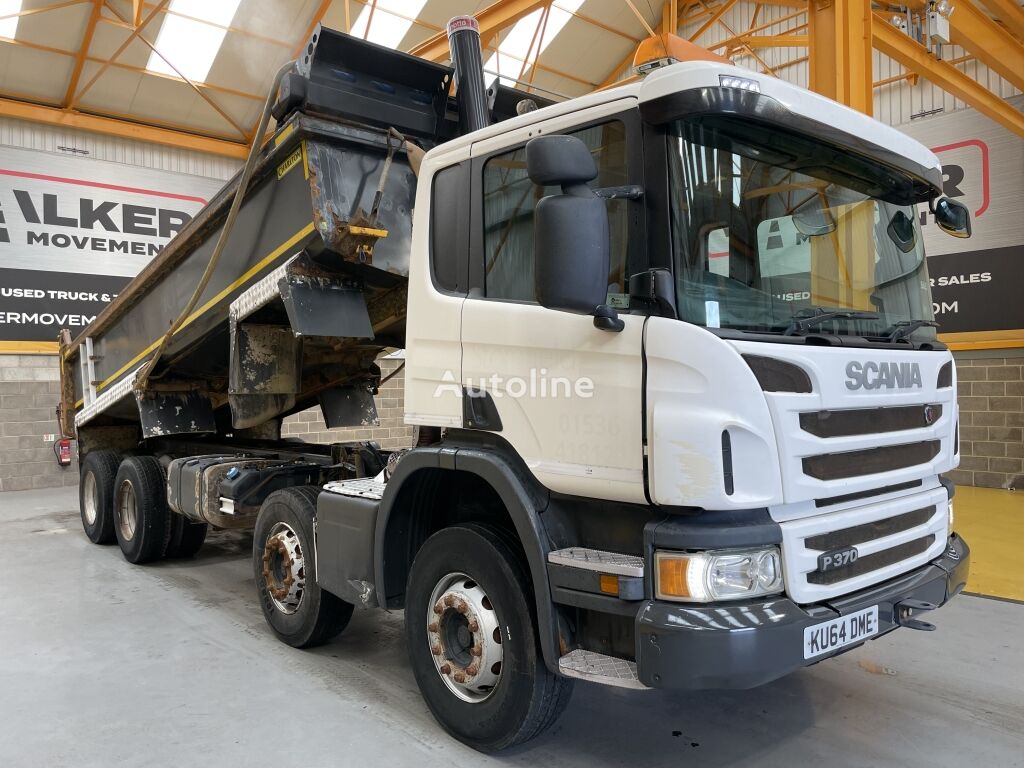 شاحنة قلابة Scania P370 *EURO 6* 8X4 STEEL TIPPER – 2014 – KU64 DME
