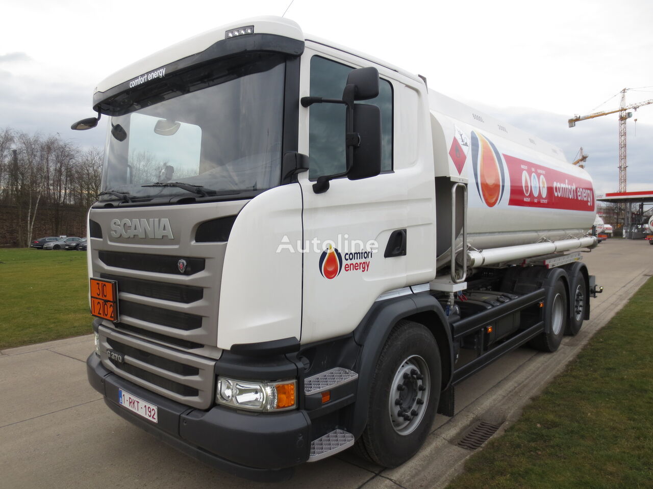شاحنة نقل الوقود Scania G370