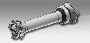 عمود الكردان Scania P300 Midship Propshaft 710mm W-W (oe 1758815) 1758815 لـ الشاحنات