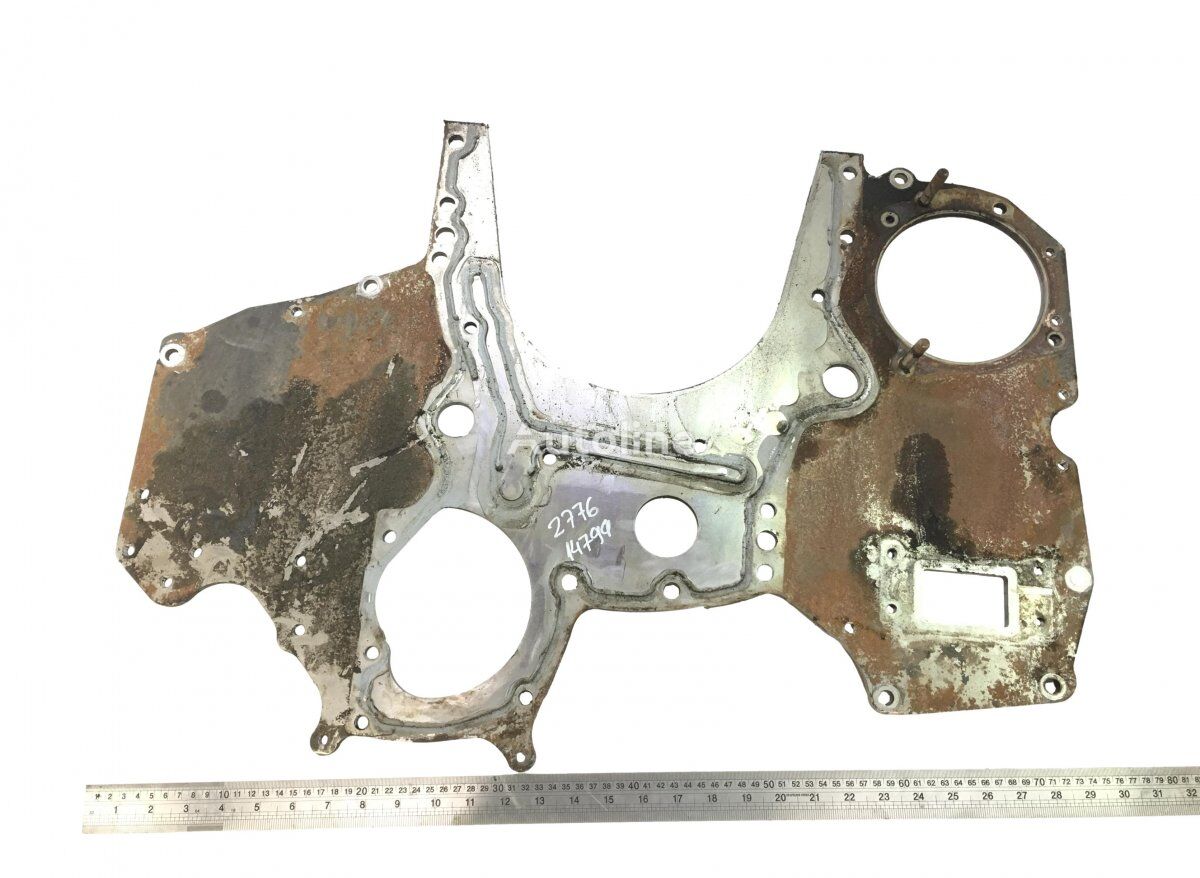 Engine Timing Gear Plate Scania K-Series (01.12-) 1846222 لـ الباصات Scania K,N,F-series bus (2006-)