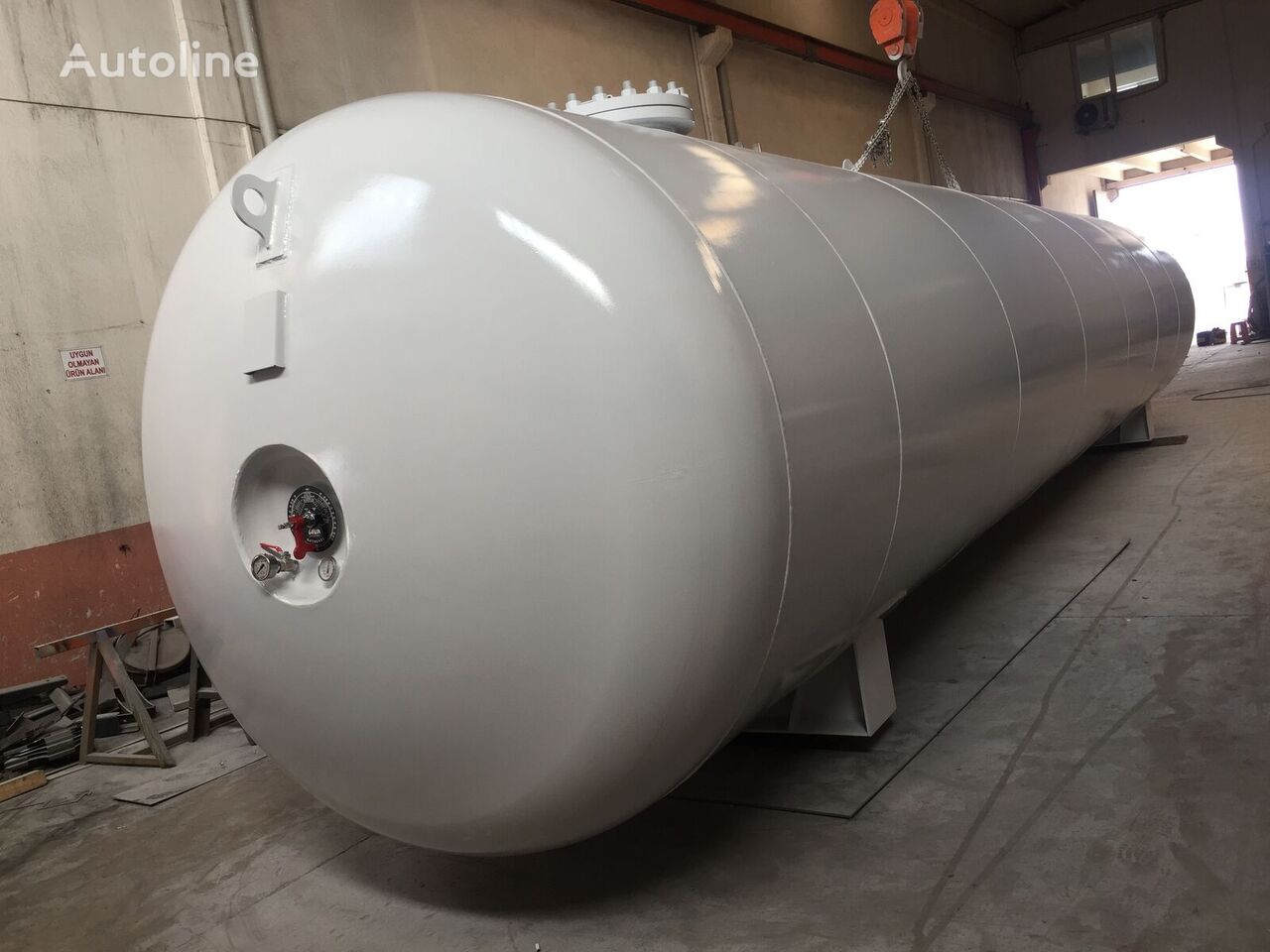 جديد عربة الصهريج لنقل الغاز Mas Trailer Tanker 5 m3 - 150 m3 LPG Storage Tank From Factory