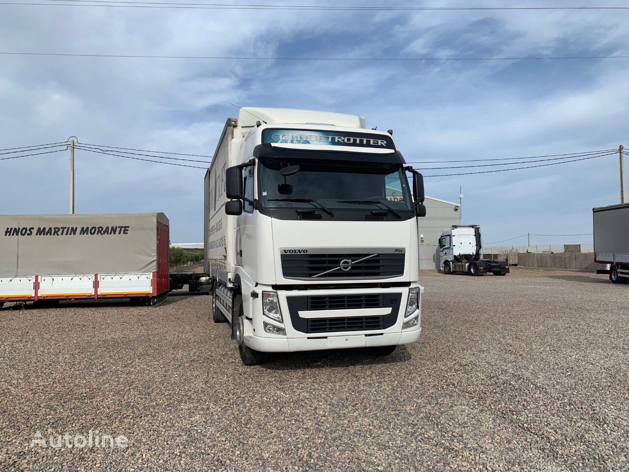 صندوق خلفي مغطى Volvo FH 500