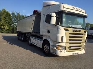 السيارات القاطرة SCANIA R 500 + SEMIRIMORCHIO MINERVA RIBALT. IN ALLUMINIO + العربات نصف المقطورة شاحنة قلابة