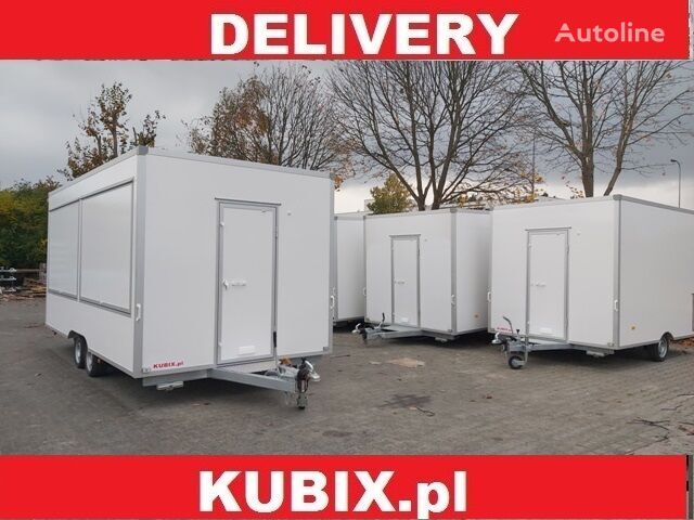 جديد العربات المقطورة نقل البضائع KUBIX Catring trailer 520x240x230 3000kg two-axle commercial trailer