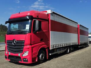 صندوق خلفي مغطى MERCEDES-BENZ ACTROS 2545 L NR + العربات المقطورة صندوق خلفي مغطى