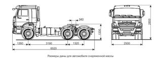 جديدة السيارات القاطرة KamAZ Седельный тягач КАМАЗ-65116 (6х4)