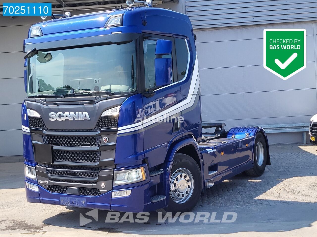 السيارات القاطرة Scania R580 4X2 V8 Hydraulik Retarder 2x Tanks 3-pedals ACC LED Navi